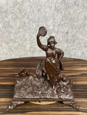 Charles Anfrie (1833-1905): sculpture en régule patiné représentant une danseuse