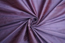 Coupon soie sauvage violet