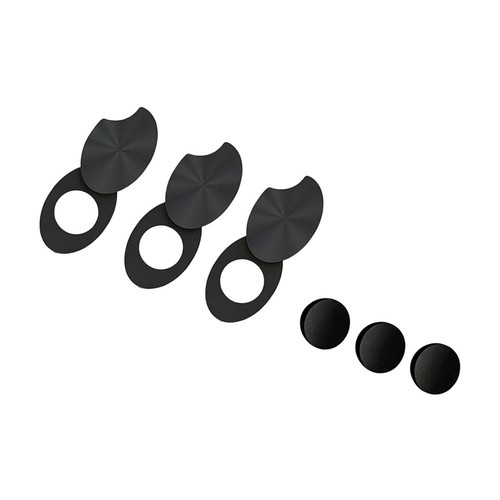 Cache lumière led noir - cache,