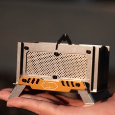 Poêle à charbon portable en