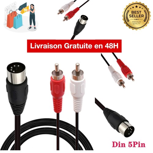 Câble audio midi - câble, 5