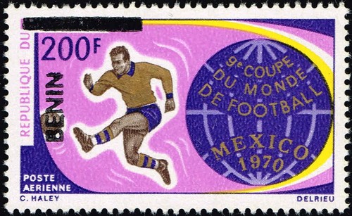 Bénin 1996 762 surchargé - 1996,