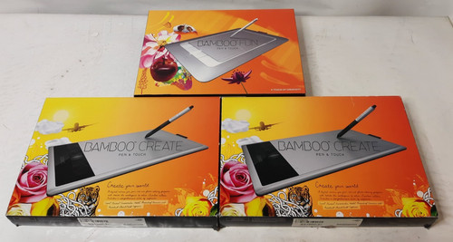 Lot wacom bamboo pen - (3),