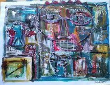 Peinture Originale Sur Papier