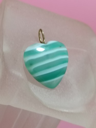 Pendentif carats coeur - or,