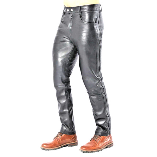 Pantalon homme cuir - pantalon,
