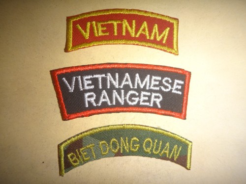 Vietnam guerre arcs - vietnam, patchs