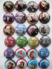 Lot N°2374  de 24 capsules de champagne, (voir désignation)