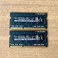 LOT 8 Go (2x4 Go) SK HYNIX Apple DDR3 PC3L-12800S-11-13-B4 SODIMM HMT451S6BFR8A