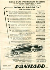 Publicité ancienne automobile