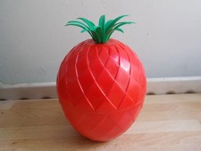Seau à glaçons ananas rouge