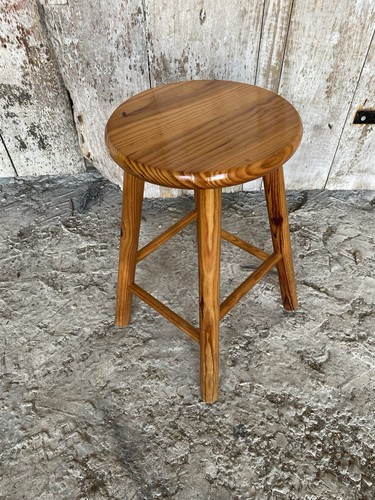 Tabouret chalet ancien bois - tabouret,