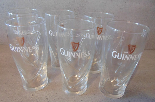Verres biére guinness - à, 25