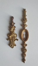 ENTRÉE DE CLÉ SERRURE ANCIENNE EN BRONZE DE MEUBLE  