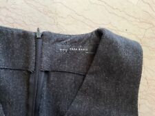 ZARA: ROBE STYLE ÉCOLIÈRE 57% LAINE, TAILLE M-L, CHAUDE & CLASSY !