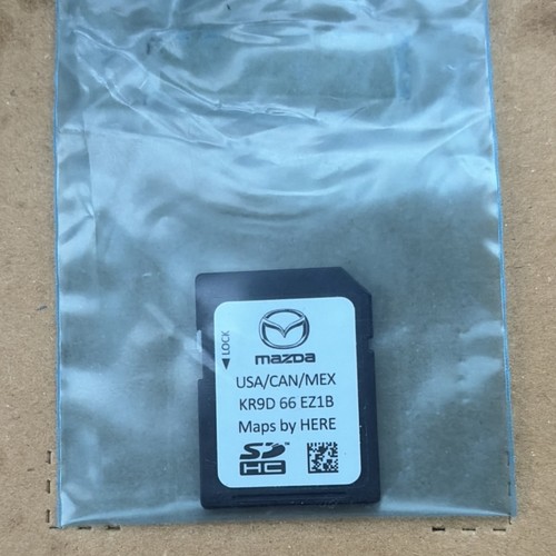 Mazda navigation card - card, 2025