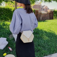 1pc Fashion Plaw Sac tissé