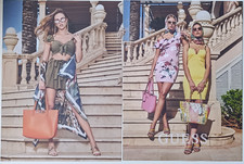 Women Fashion High heels Handbag Shoes Long Legs GUESS 24