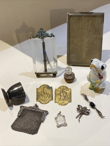 Lot objets brocante - objets,