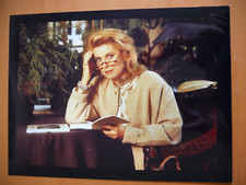 CATHERINE DENEUVE 1986 PHOTO ORIGINAL CIBACHROME 30 x 40 cm