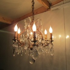 Lustre à pampilles Louis XV