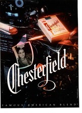 PUBLICITE AD CIGARETTES CHESTERFIELD