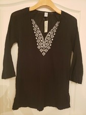 Women's Old Navy Black Long Sleeve Tunic XS Petite NWT