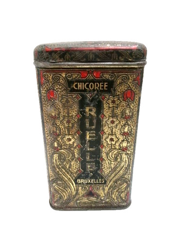 Boîte publicitaire ancienne