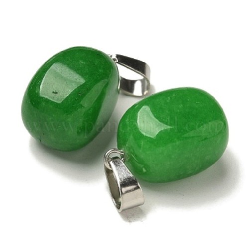 Pendentif jade pierre - un,