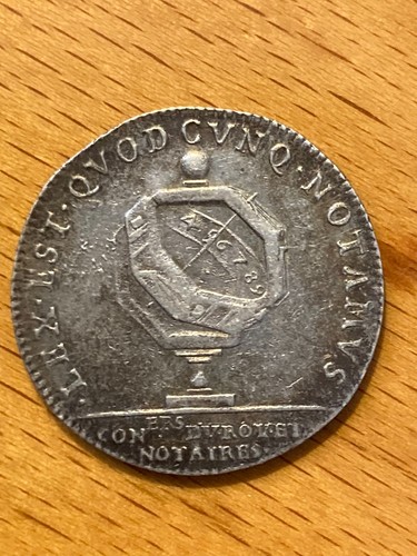Jeton argent louis xiv - argent,
