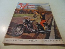 Revue Technique Motocycliste N° 93 1955 moteur AMC 125 175 4R Puch 250 SG etc