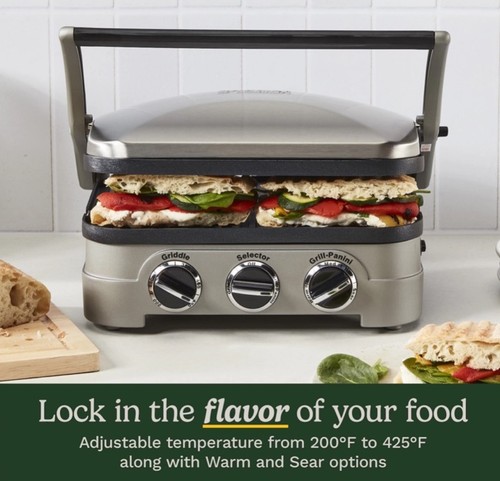 Cuisinart griddler 4n - griddler, gr-4n(tk)