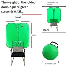 Fond d'écran vert portable