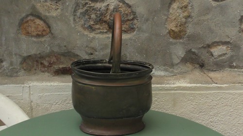 Cache pot bouquetière vntage