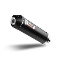 Double Silencieux Slip-On MIVV Ovale En Carbone Pour KTM 990 SMT 2009-2013