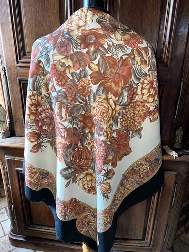 Châle vintage coton - châle,