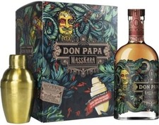 offret Rhum Don Papa Masskara 70cl + Shaker + Offre spécial Noël