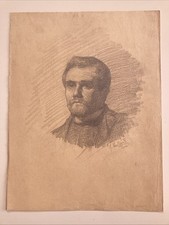 PORTRAIT D'UN HOMME VERS 1900