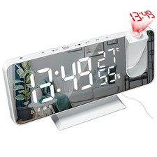 Réveil projecteur avec radio