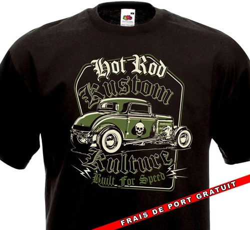 Tee shirt hot rod - tee,