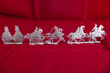 Plats d'étain Attelage