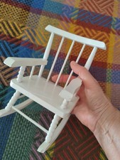 Fauteuil à bascule Vintage en