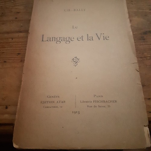 Langage vie charles - et, la
