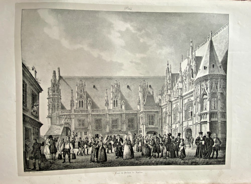 Lithographie normandie 164 - normandie,