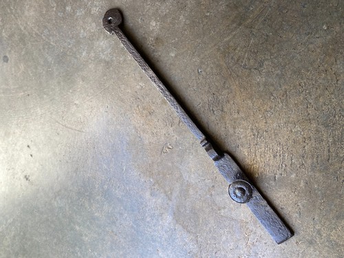 Ancienne barre fer forgé - , pour