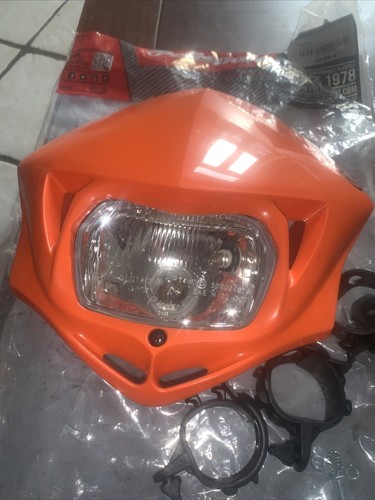 Plaque phare polisport orange - plaque,