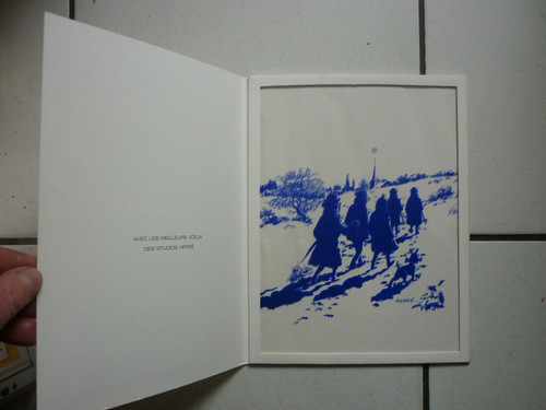 Herge tintin carte de - herge, /