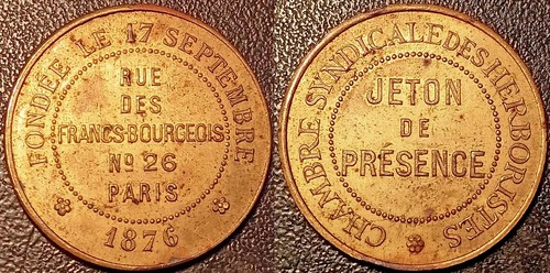 Jeton présence paris - jeton,
