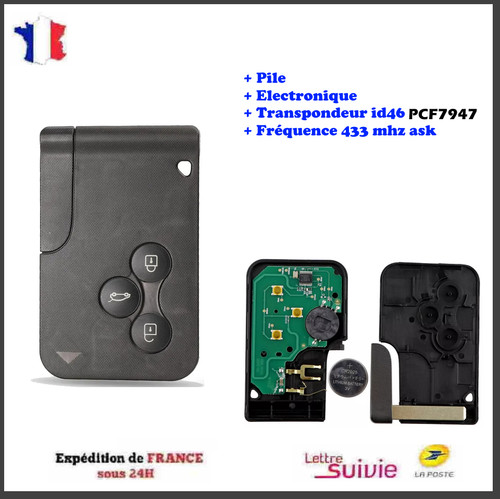 Carte cle vierge compatible - carte,