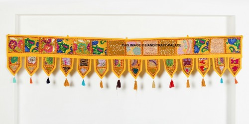 Panneau porte broderie - panneau, en